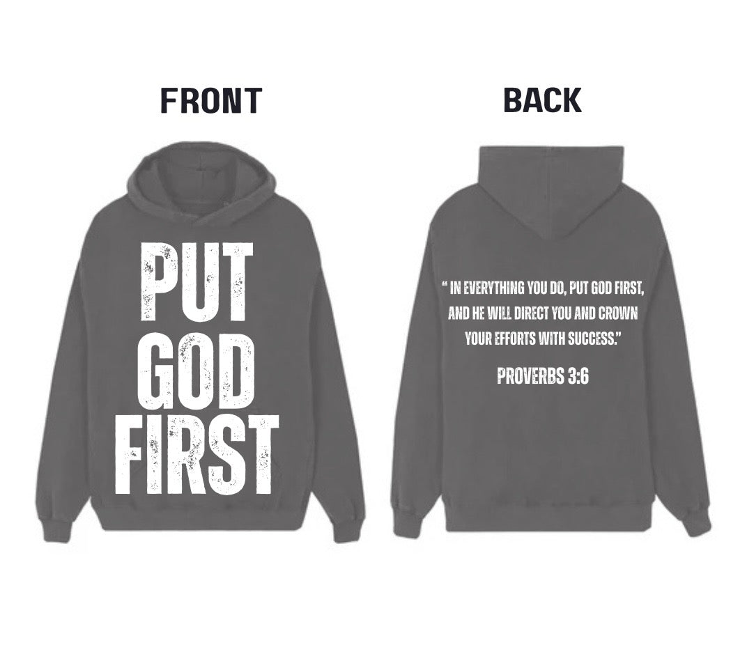 “Put God First” Hoodie